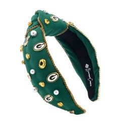 Packers Brianna Cannon Green Logo Headband