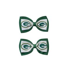 Packers Hair Bow Pair 2-Pack