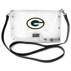 Packers Clear Envelope Handbag