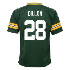 #28 A.J. Dillon Nike Youth Home Game Jersey