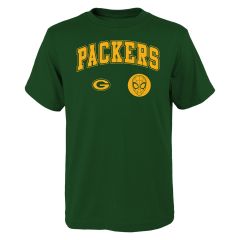 Packers Youth Arched Spiderman T-Shirt