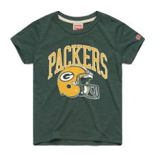Packers Homage Kids Arch Helmet T-Shirt