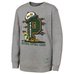 Packers Mitchell & Ness Youth Players Drip Crew
