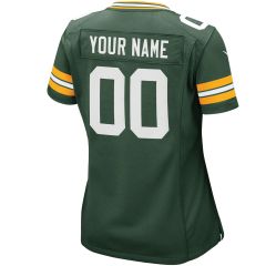 Packers Womens Nike Custom Home Game Jersey