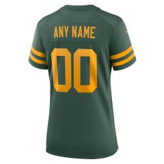 Packers 50s Classic Womens Nike Custom Game Jersey