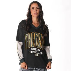 Packers Wild Collective Womens Mesh Top