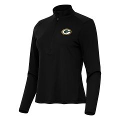 Packers Antigua Womens Tribute 1/2 Zip