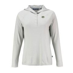 Packers Cutter & Buck Womens Coastline Hooded Top