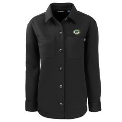 Packers Cutter & Buck Womens Roam Shacket