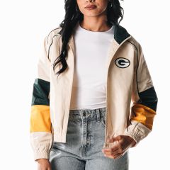Packers Wild Collective Womens Track Jacket