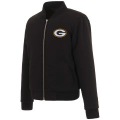 Packers Womens Reversible Fleece Full Zip Jacket