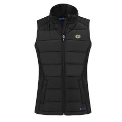 Packers Cutter & Buck Womens Evoke Full Zip Vest