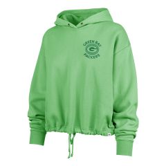 Packers '47 Womens Dot Venice Cropped Hoodie