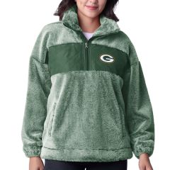 Packers Womens Tie Game 1/2 Zip