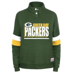 Green Bay Packers New Era Womens Active Full Zip Hoodie at the Packers Pro Shop
