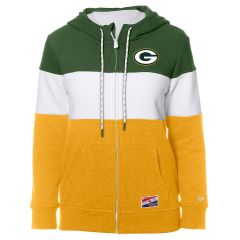 Packers New Era Womens Triple Block Hoodie