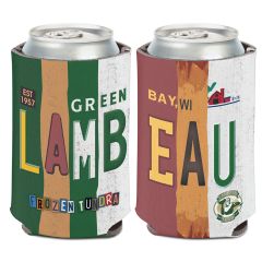 Lambeau Field Wincraft License Plate Can Cooler