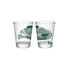 Lambeau Field Sketch Shot Glass
