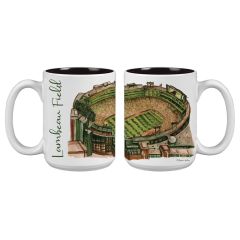 Lambeau Field Watercolor Mug