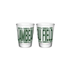Lambeau Field Elevated Shot Glass