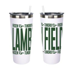 Lambeau Field Elevated Straw Tumbler