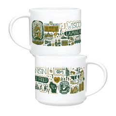 Lambeau Field Julia Gash Riviera Mug