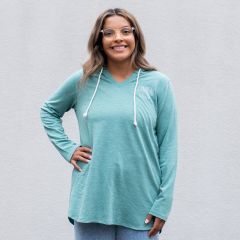 Lambeau Field Womens Vintage Zurry Hooded Tunic