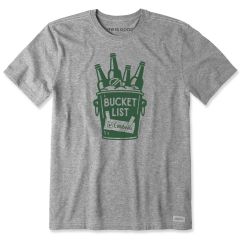 Lambeau Field Life Is Good Bucket List T-Shirt