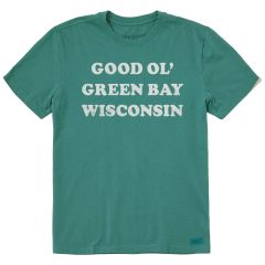 Lambeau Field Life Is Good Ol' GB T-Shirt