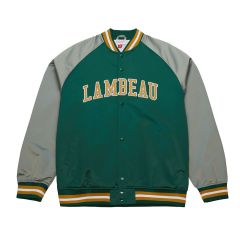 Lambeau Field Mitchell & Ness Satin Jacket