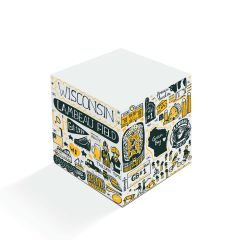 Lambeau Field Julia Gash Adhesive Note Cube