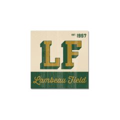 Lambeau Field Wincraft Vault Wood Magnet