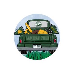 Lambeau Field Tailgate Truck Magnet
