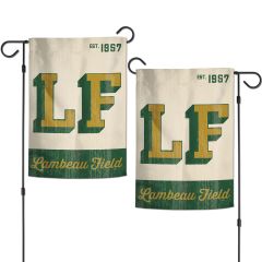 Lambeau Field Wincraft Vault 2-Sided Garden Flag