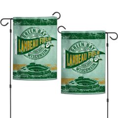 Lambeau Field Wincraft Banner 2-Sided Garden Flag