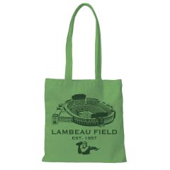 Lambeau Field Tonal Sketch Tote Bag