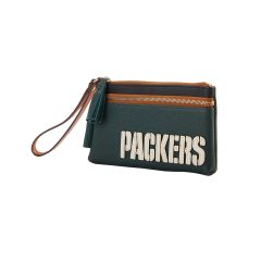 Packers Dooney & Bourke Infield Zip Wristlet