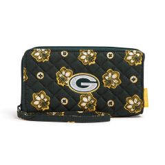 Packers Vera Bradley Bandana RFID Zip Wristlet