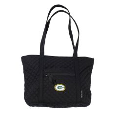Packers Vera Bradley Black Small Vera Tote