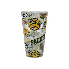 Packers FOCO Historic Print Pint Glass
