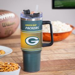 Packers Mega Travel Straw Tumbler
