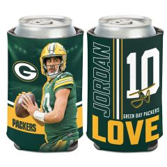 Packers Wincraft #10 Jordan Love Block Can Cooler