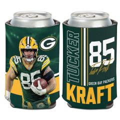 Packers Wincraft #85 Tucker Kraft Block Can Cooler