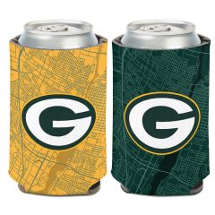 Packers Wincraft City Map Can Cooler