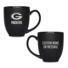 Packers Personalized Matte Ceramic Bistro Mug