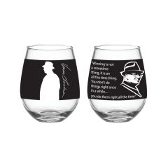 Packers Lombardi Stemless Wine Glass