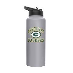 Packers Stone Powder Coat Quencher Water Bottle