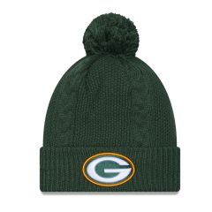 Packers New Era Womens Cabled Knit Hat