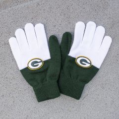 Packers WEAR Womens Color-Blocked Gloves