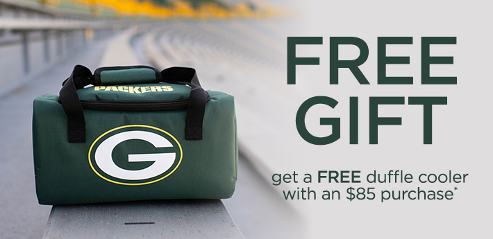 Free Gift. Get a FREE duffle cooler with an $85 purchase*